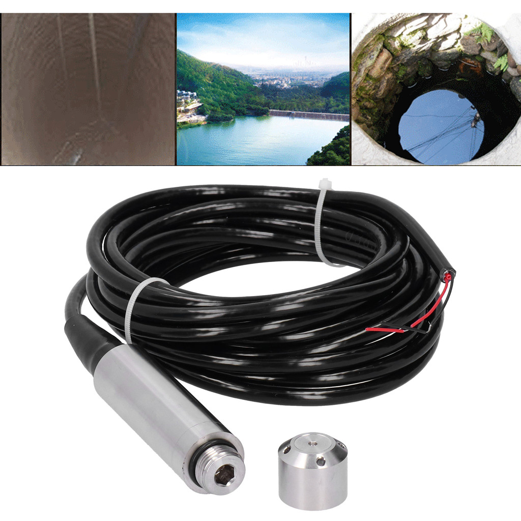 Liquid Level Detector YB2JF Liquid Level Transmitter 5m Cable Water Level Sensor Detector 1232VDC