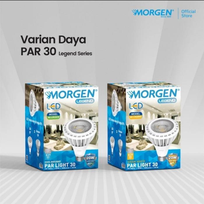 Mitra - Morgen Lampu Led Par30 Par-30 - Kuning Ww 3000K