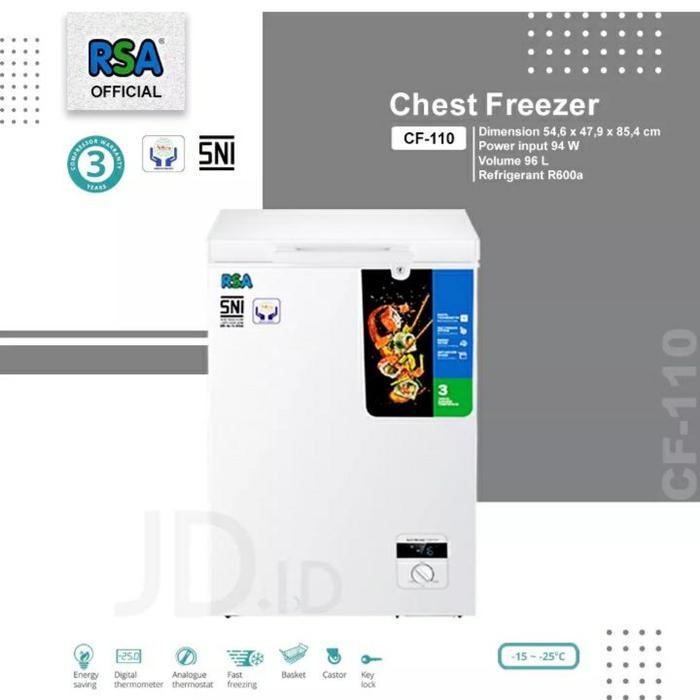 CHEST FREEZER RSA CF-100/ 110