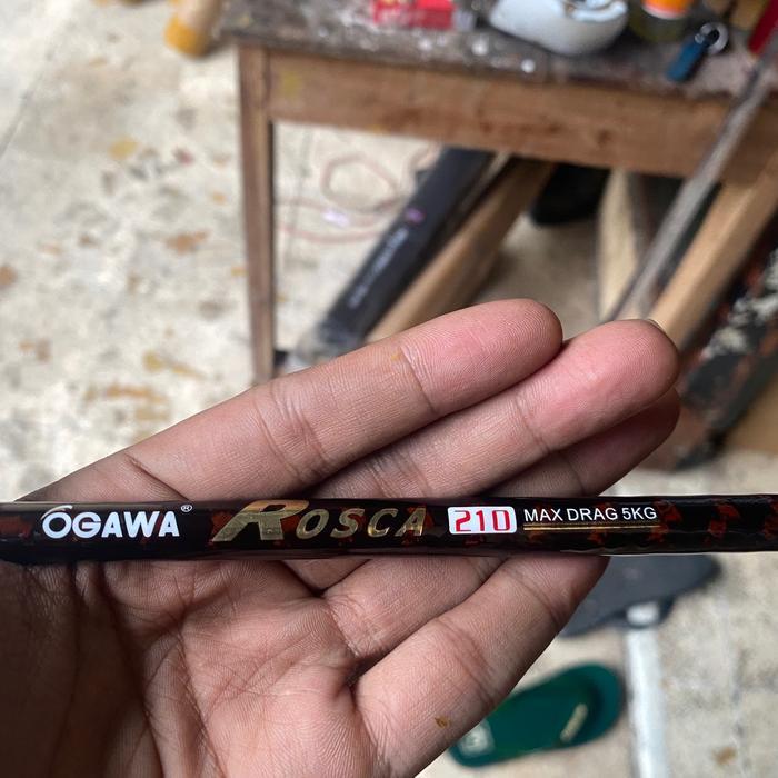 Odysseyerss// Joran Pancing Blank Ogawa Rosca Panjang 210Cm Carbon Hollow Tebal