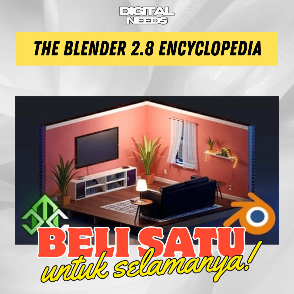 [e-course] Belajar The Blender 2.8 Encyclopedia 2026