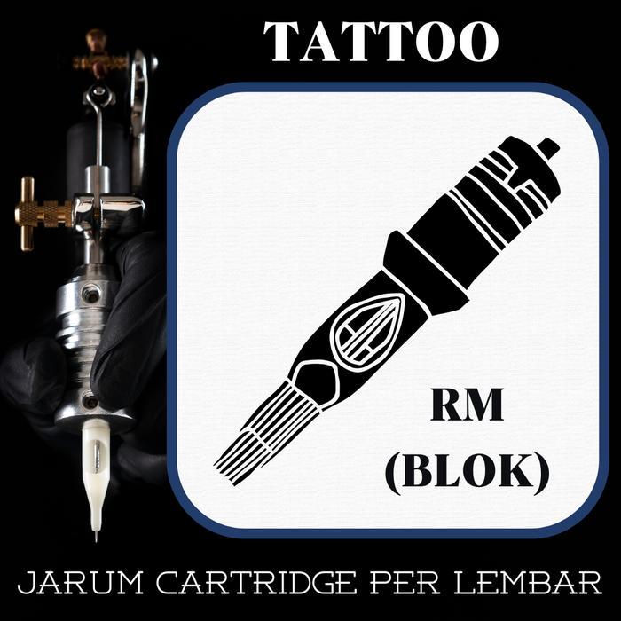 Jarum Tato Tattoo Needle Cartridge Rm Round (Magnum Blok) Lembaran Terlaris