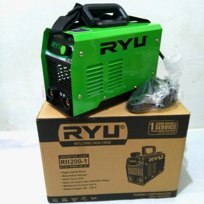 mesin las ryu 200 ampere