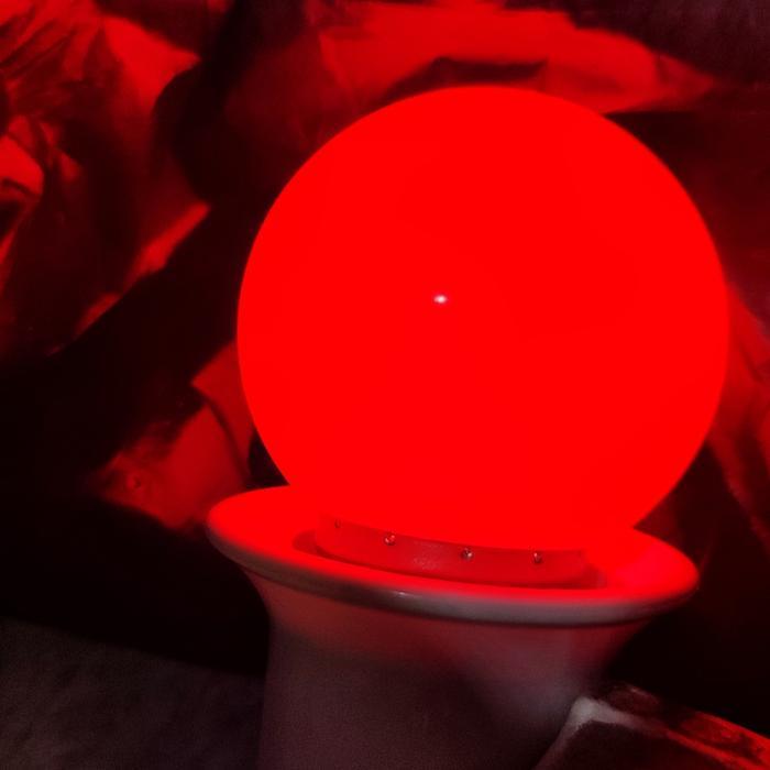 Bisa Gosend Lampu Led E27 3Watt Merah Dekorasi Imlek