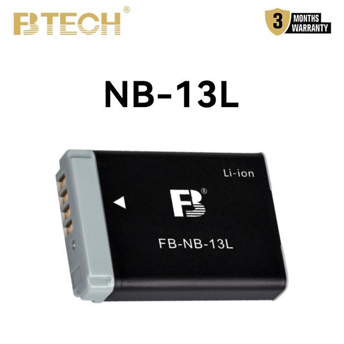 BTECH Battery NB-13L Canon PowerShot G7x G9x G5x G1x SX740 SX720 SX620 NB 13L Baterai Canon