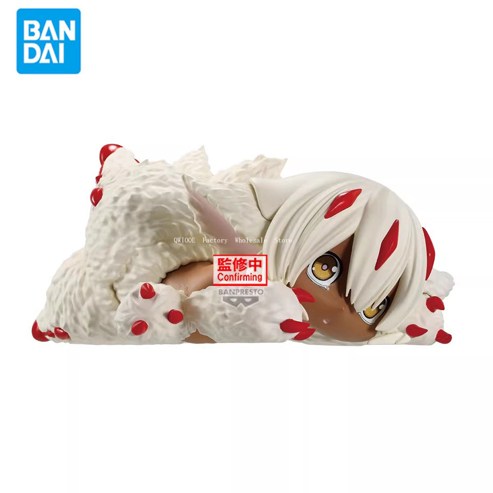 Original Genuine Banpresto Made In Abyss 21cm Faputa Relax Time Anime Action Figure Toys Doll
