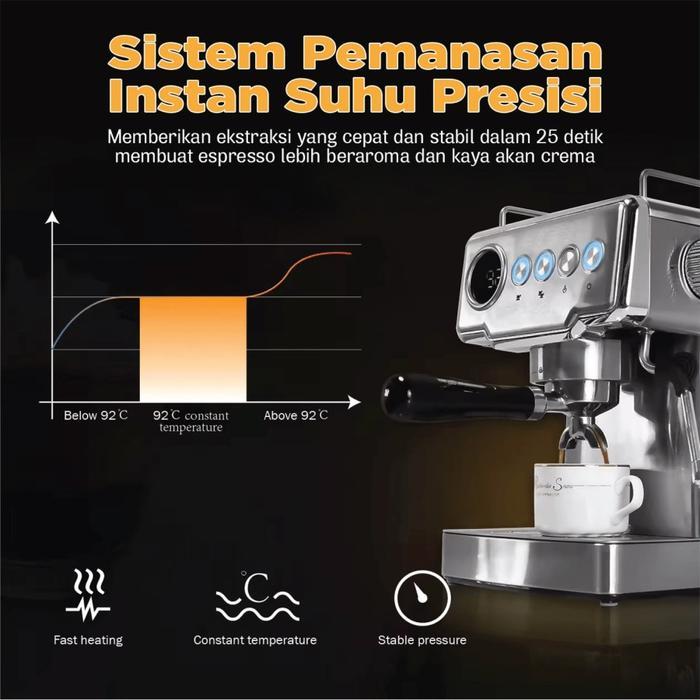 Coffee Maker Machine / Mesin Espresso GUSTINO ALCANTARA