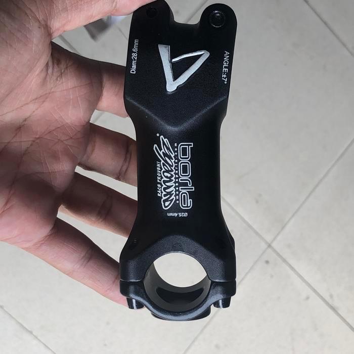 Stem 80Mm 7 Derajat Oversize Standar 28.6 Ke 25.4 Amoeba Borla St M310