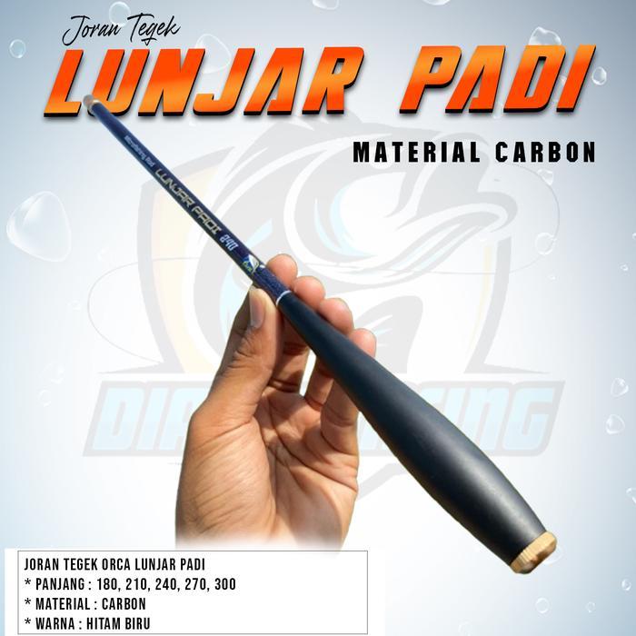BISA COD JORAN TEGEK ORCA LUNJAR PADI Carbon Lentur Microfishing Wader Uceng Ruas Pendek 180 210 240