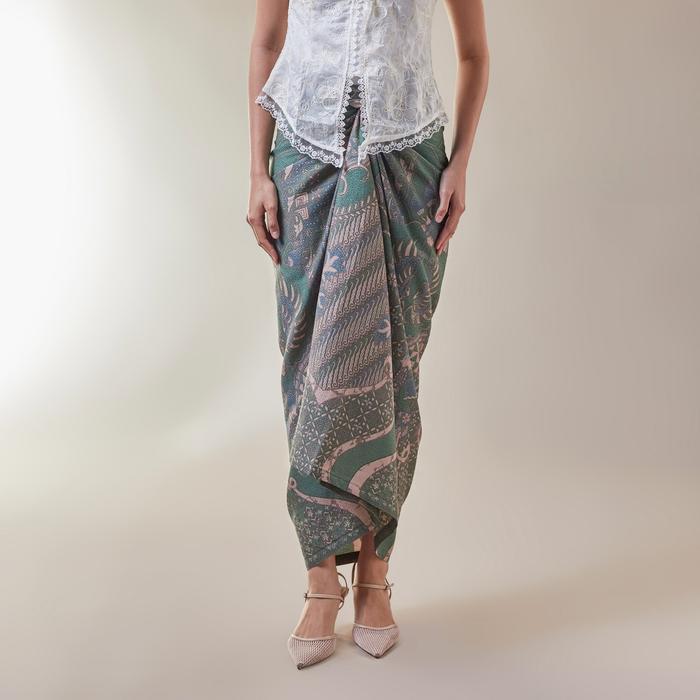 Valdiwa Mandalas Lilit Rok Lilit Batik Katun Dobby Motif Mandalas Model Pensil All Size Warna Valdiw
