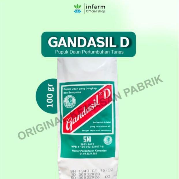 Pupuk Daun Nutrisi Pertumbuhan Vegetatif Tanaman Sayur Buah Cabe Tomat Serbuk 100 Gram