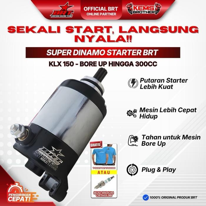 Dinamo Starter Brt Klx Boreup 300 Cc