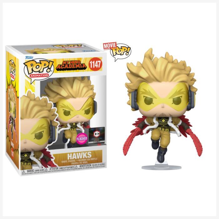 HOT SALE FUNKO POP MY HERO ACADEMIA - HAWKS FLOCKED CHALICE EXCLUSIVE TERMURAH