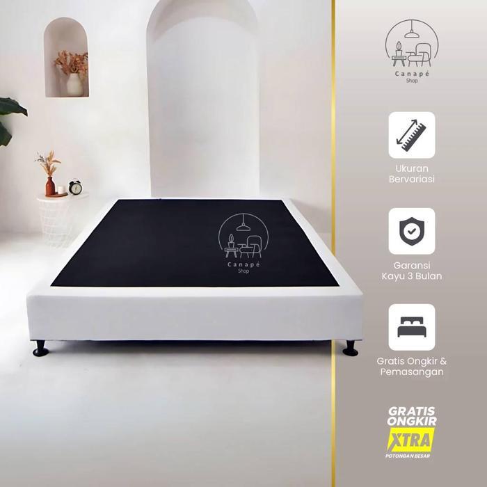 Dipan Kasur Ranjang Tempat Tidur Minimalis Divan Kayu Aestethic Gratis Ongkir Bandung Cimahi