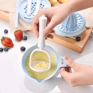 FOOD MAKER 10 IN 1 BABY FOOD MAKER GRINDING BOWL ALAT PEMBUAT MAKANAN BAYI ANAK MULTIFUNGSI GRINDING