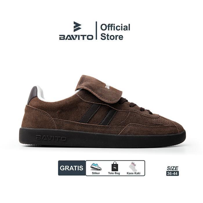 Bavito 3646 Costa Brown Sepatu Sneakers Casual Pria Wanita