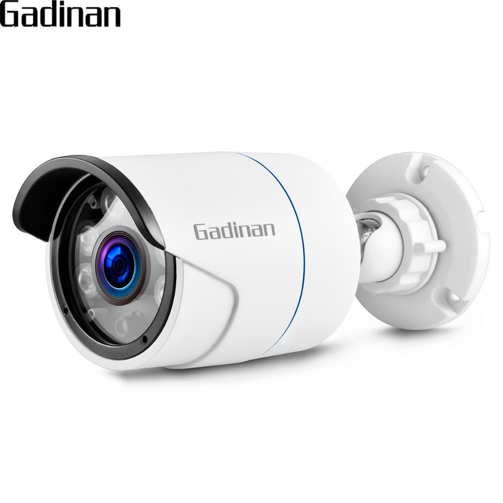 Gadinan IP Camera 8MP 5MP 4MP H.265+ PoE Security Waterproof Bullet Camera CCTV Night Vision CCTV