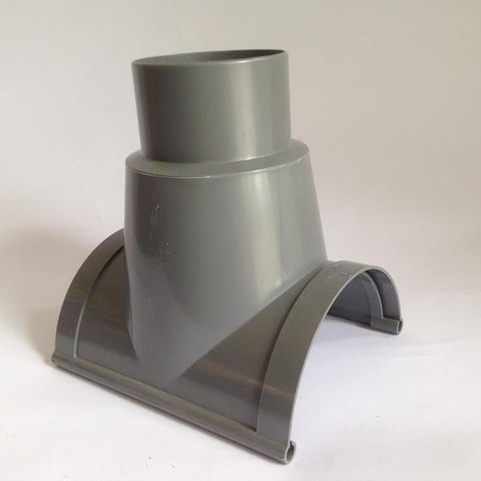 Corong Talang PVC Setengah Lingkaran 6 Inch