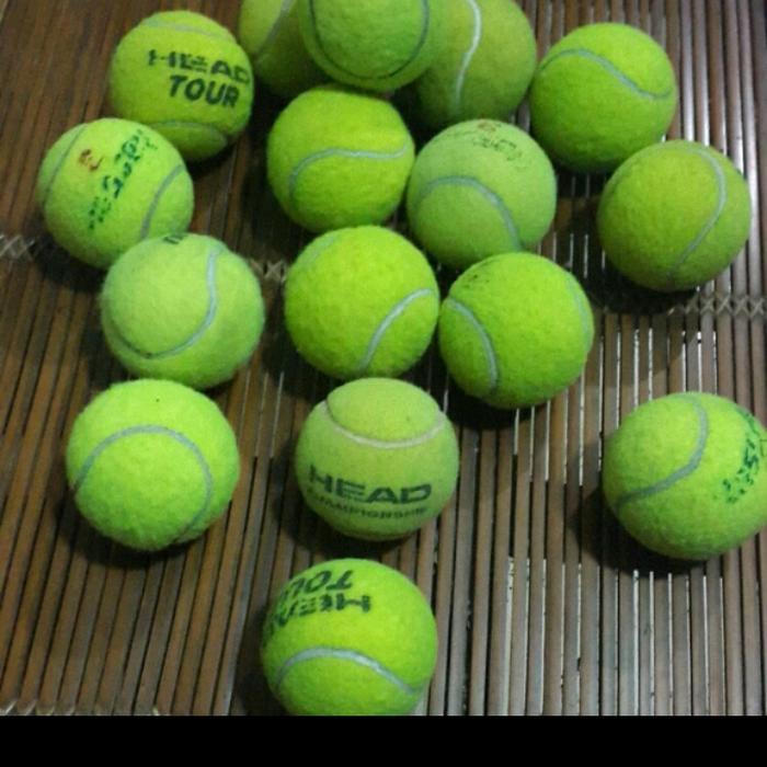 bola kasti/bola tenis bekas