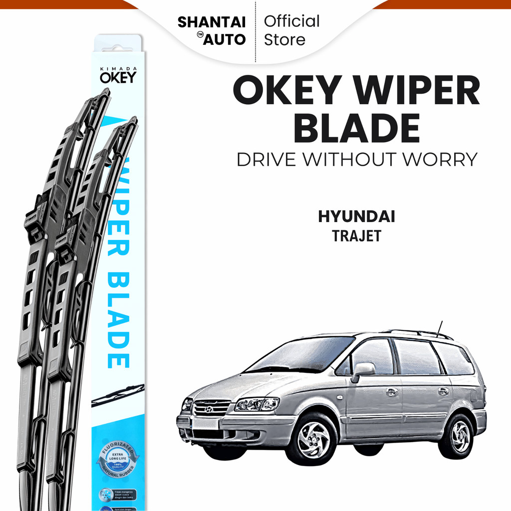 Wiper Hyundai Trajet Konvensional Kaca Depan Mobil