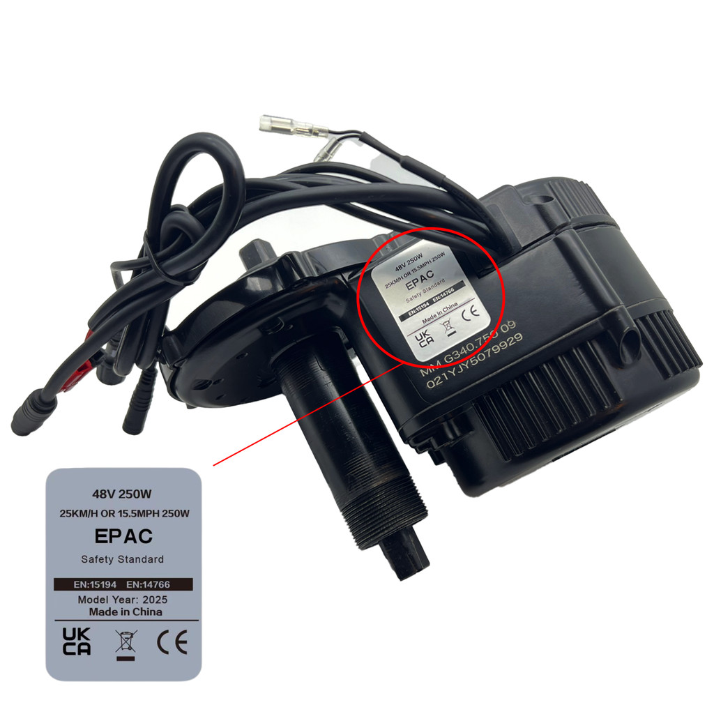 Ebike modification kit stickers,36V 48V 250W Electric Bike Lable,Compataible for Bafang Tongsheng