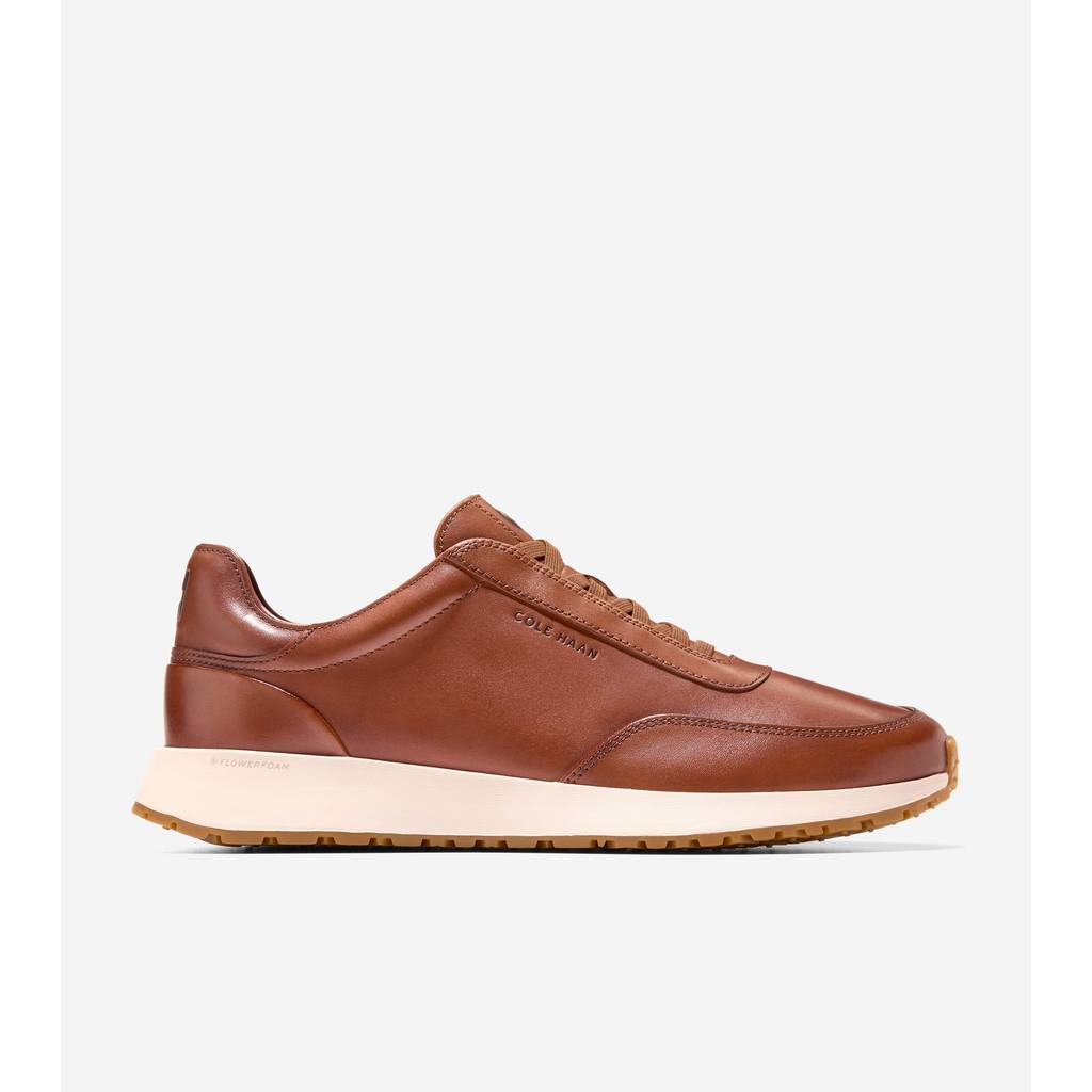 Cole Haan Men Grandpro Luxe Mile Slip-On Sneakers - Sepatu Pria (Brown) C44819
