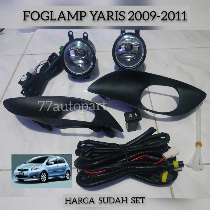 Lampu kabut foglamp yaris 2009 2010 2011