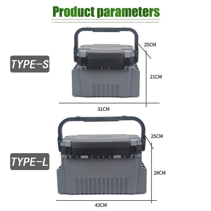 Tackle Box Pancing Kotak Peralatan Pancing Jigging Lure Box Fishing Box Mancing Serbaguna Besar