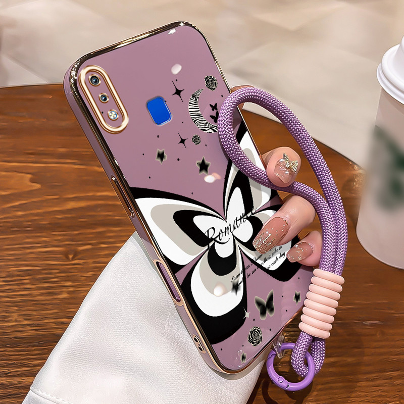 Casing Untuk VIVO Y91 Y91i Y93 Y93s Y95 Y91C Y90 Y1s Case Casing pola cetak macan macan Kasing HP Ke