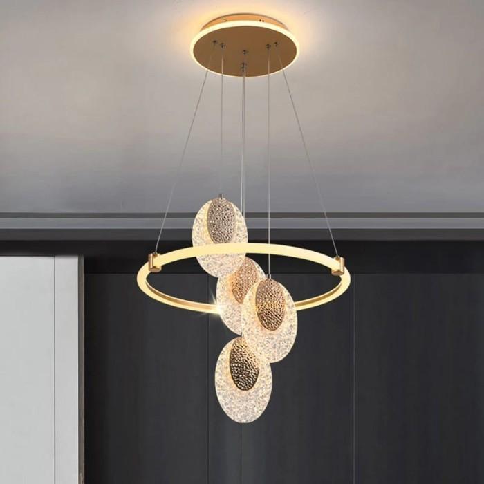 LAMPU HIAS GANTUNG RING RUANG TAMU 3 WARNA / LAMPU GANTUNG RING / LAMPU GANTUNG