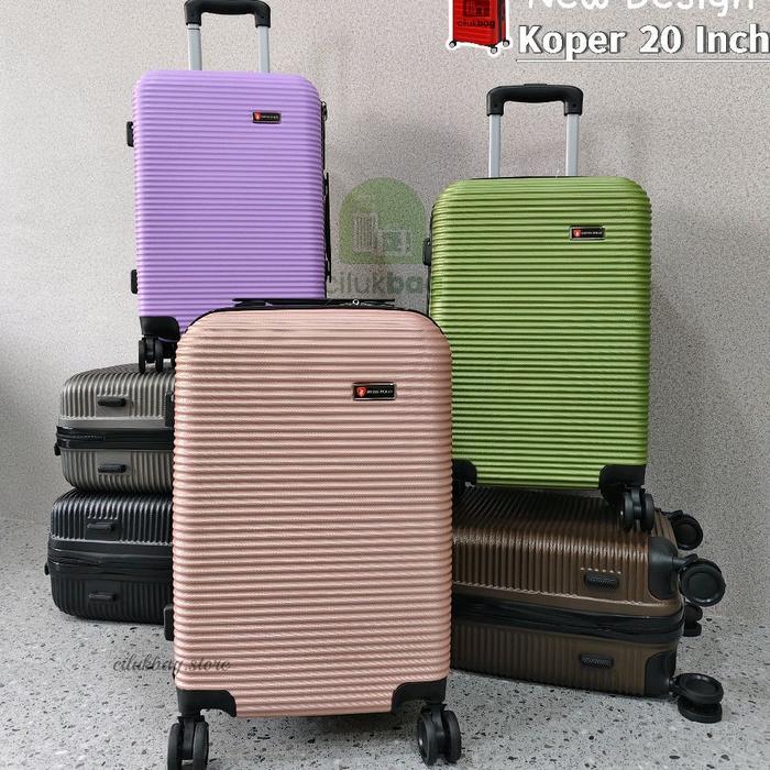 Tas Koper Swiss Polo 20 inci bahan PVC