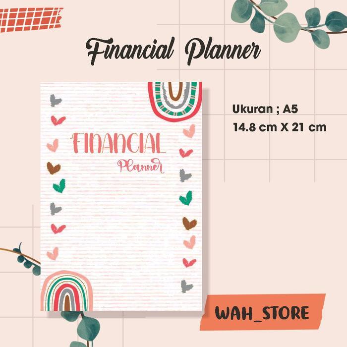 Financial Planner / Financial Journal / Notebook Budget Planner / Buku Catatan Keuangan