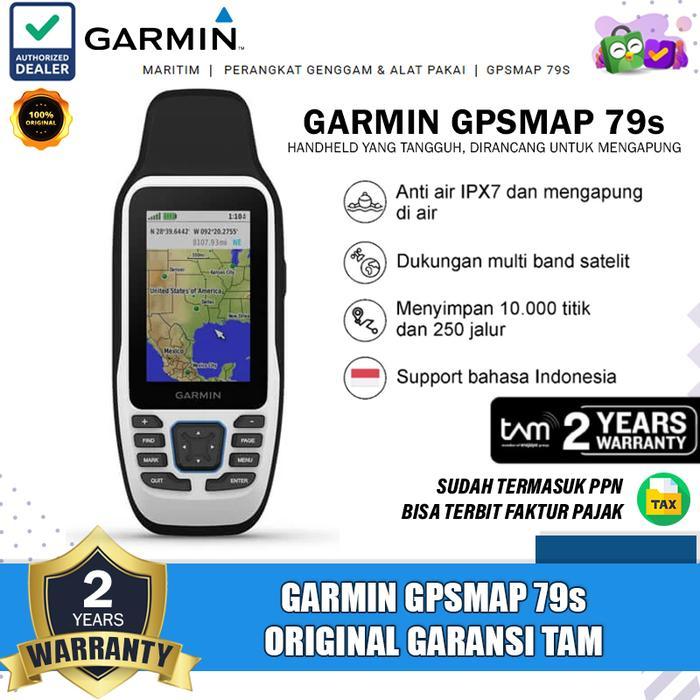 Garmin GpsMaps 79s GPS 79s GPS Laut GPS Handheld Marine Garansi Resmi