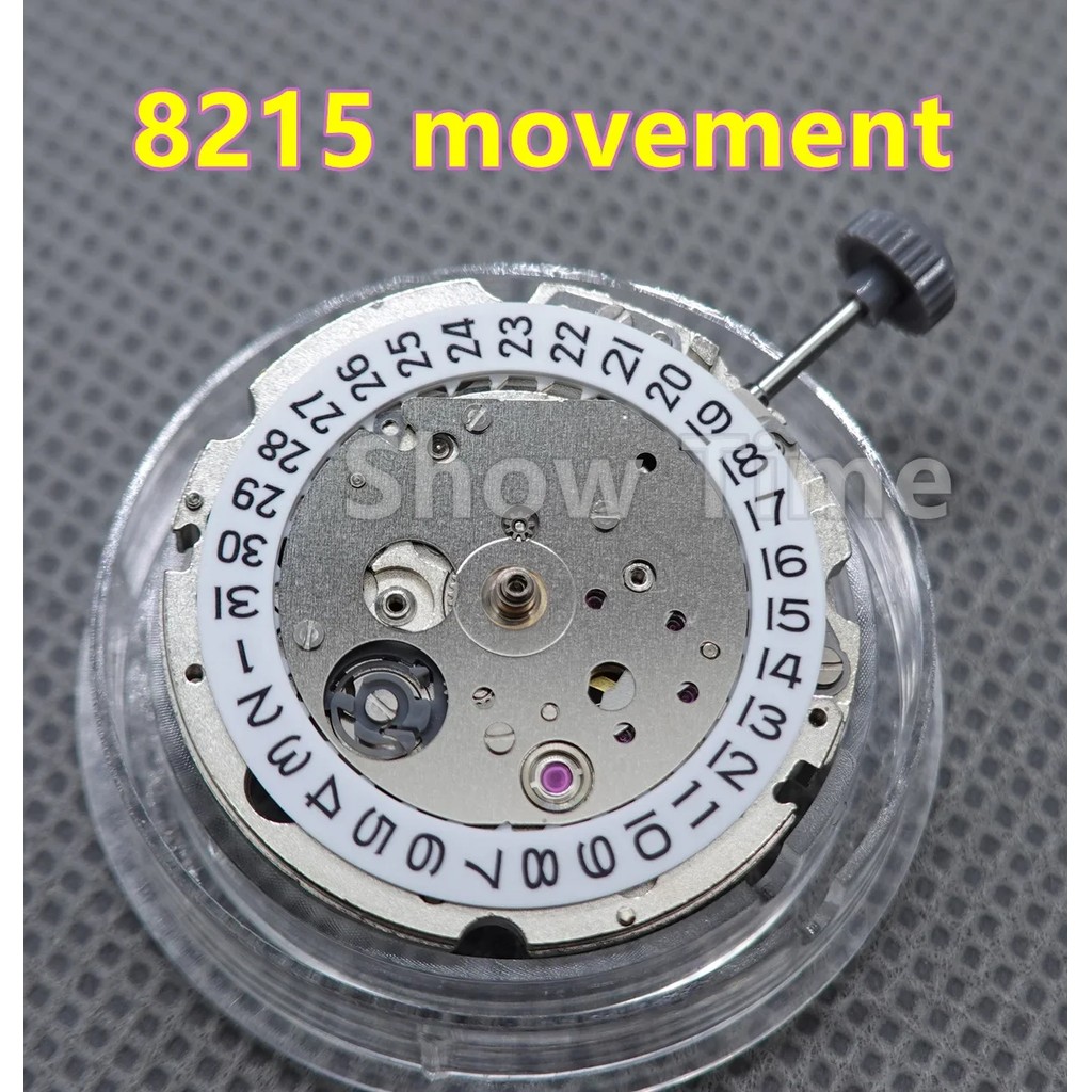 Japan Miyota 8215 movement 21 jewels automatic mechanical date movement mens watch movements