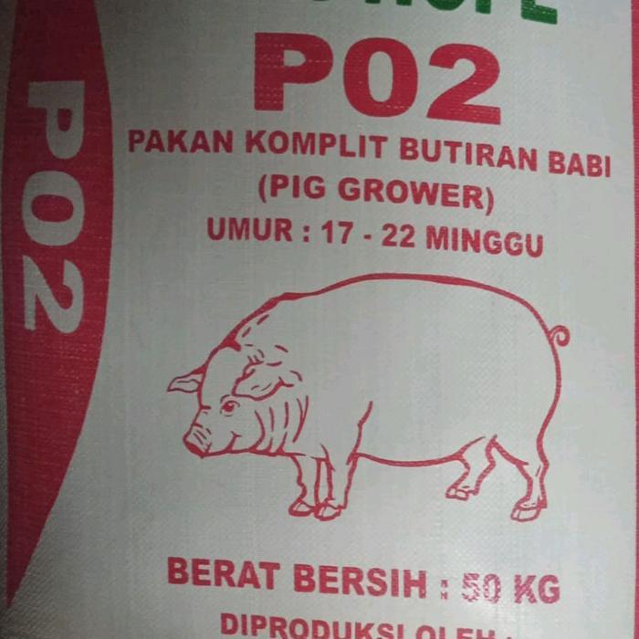 PUR BABI P02 1 KARUNG ISI 50KG SEGEL PABRIK