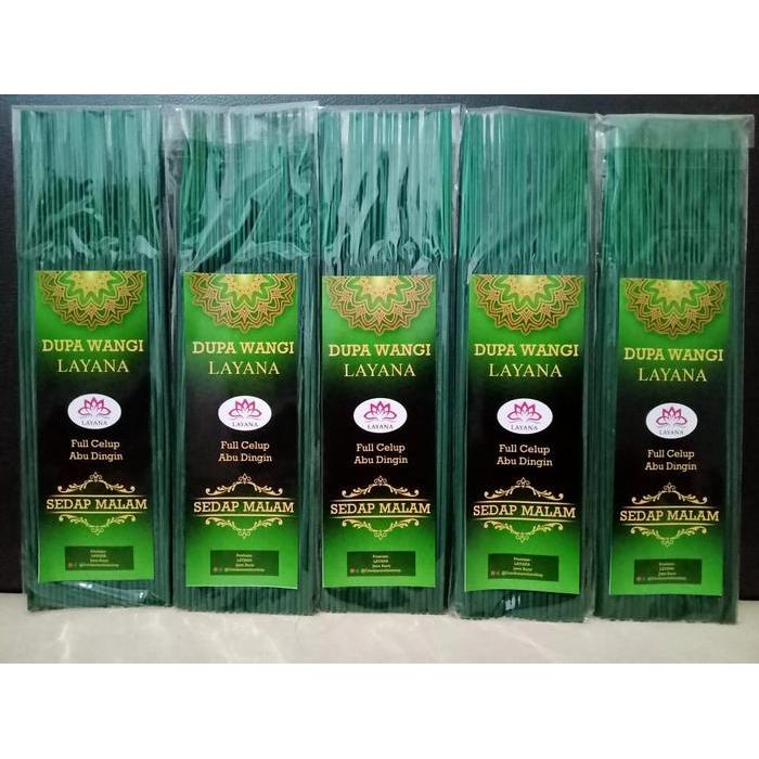 Dupa Wangi Layana Stik Hijau Aroma Sedap Malam 100 Gram