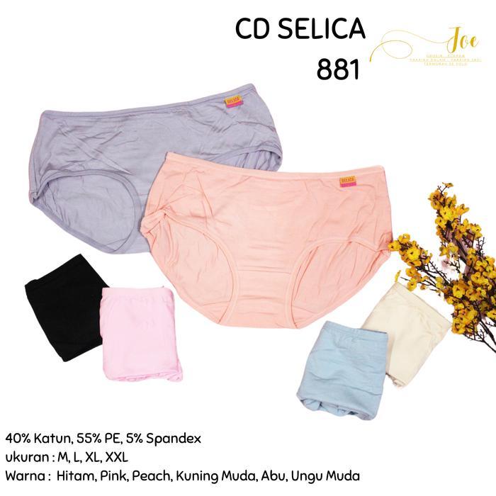 CD SELICA 881 Wanita Mini ukuran M-XXL / Pakaian Dalam Wanita Seamless