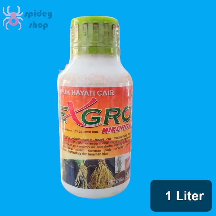 Exgro 1 LIter Pupuk Mikoriza Cair Plus Tricoderma