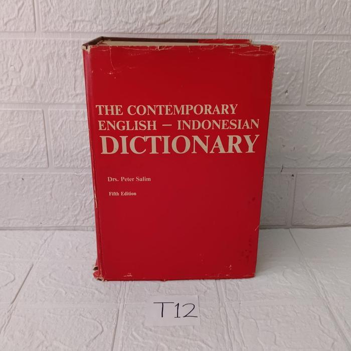 ` THE CONTEMPORARY ENGLISH-INDONESIAN DICTIONARY - DRS PETER SALIM