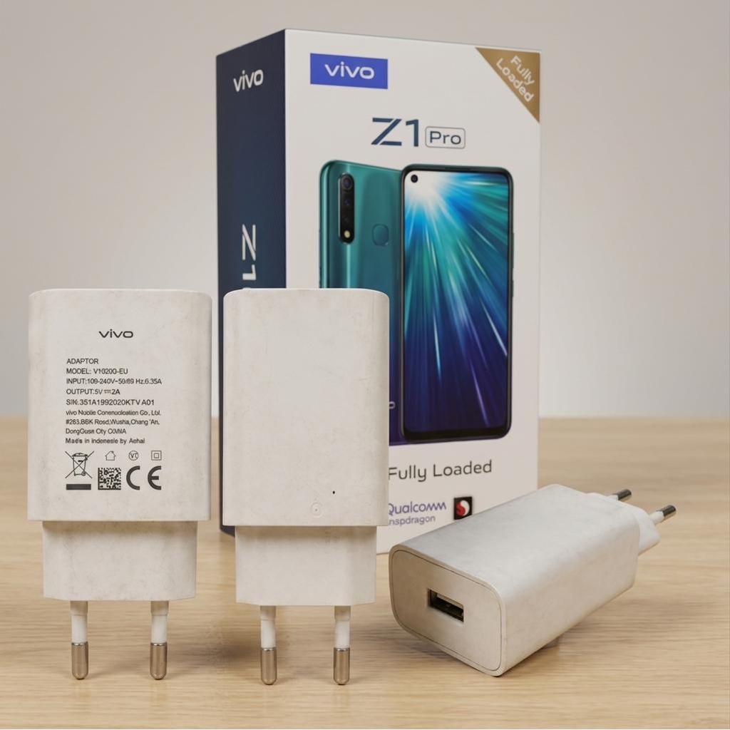 Charger HP Vivo V1020D-EU Ori Bekas 10W 2A Untuk Vivo Z1 Pro
