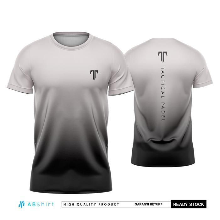 Kaos Jersey Tactical Padel Gradient 2025 - Bahan Adem Kualitas Premium