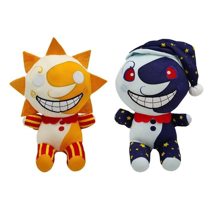 HOT SALE NEW FNAF SUNDROP PLUSH TOYS SECURITY BREACH SUNRISE SUNDROP FNAF BOSS SUN MOON JOKER
