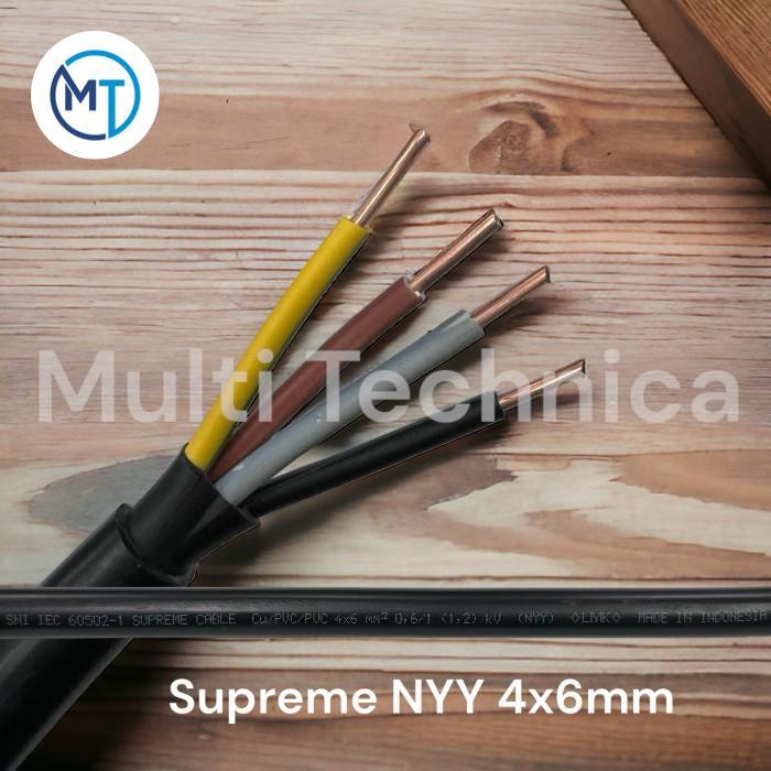 NYY 4x6mm SUPREME/ KABEL TUFUR 4 x 6mm/ KABEL KAWAT 4x6/ 4 x 6