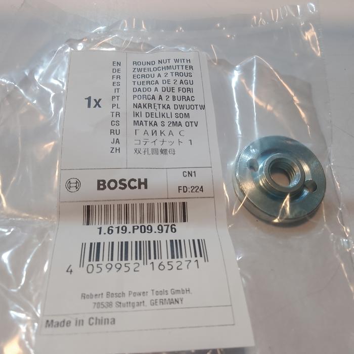 ROUND NUT INNER OUTER CLAMPING FLANGE JEPITAN MATA GERINDA 4" BOSCH