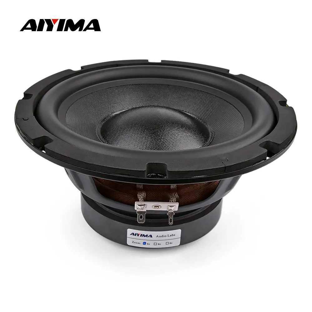 AIYIMA 1Pcs 8 Inch 150W Subwoofer Speaker 4 8 Ohm Hifi Speaker Audio Sound Loudspeaker DIY Car
