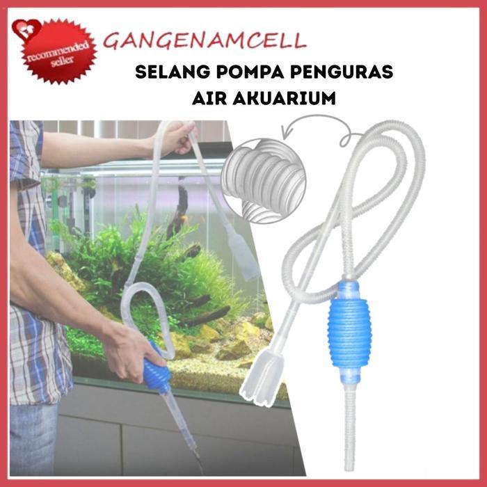 Alat Penguras Air Aquarium Cleaner Pump Siphon Selang Sedot Kolam Ikan