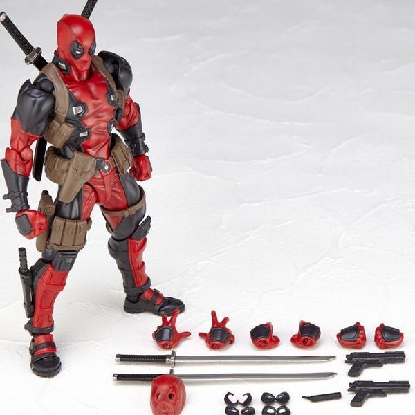 HOT SALE READY REVOLTECH DEADPOOL DEAD POOL KAIYODO AMAZING YAMAGUCHI NO 001 MARVEL MAINAN ANAK