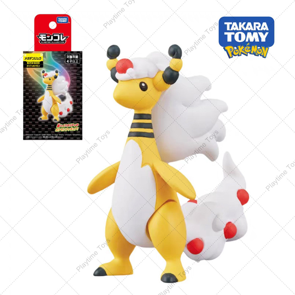 Pokemon Anime Figure Model Doll Mawile Sableye Mewtwo Wattrel Deoxys Ampharos Original TAKALA TOMY