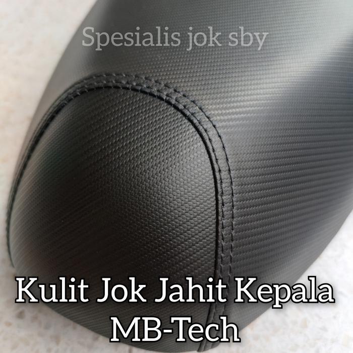 Kulit jok jahit kepala MBtech kulit jok jahit depan MBtech kulit jok MBTech Motor