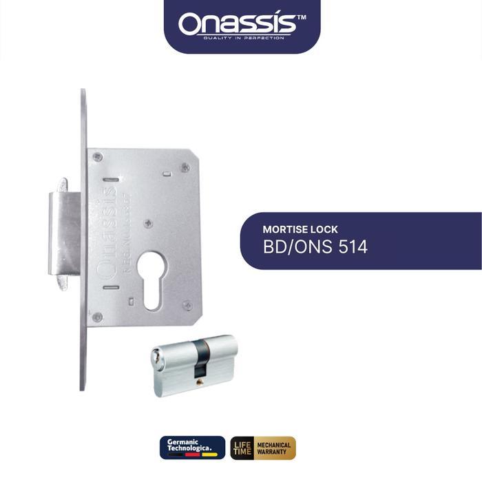 BODY/LOCKCASE ONASSIS SLIDING 514 SS + CYLINDER